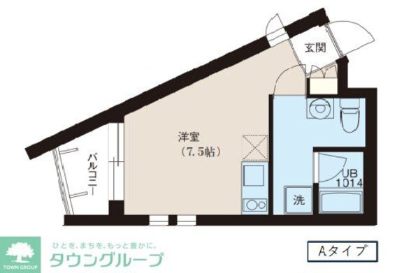 レピュア十条レジデンスの物件間取画像